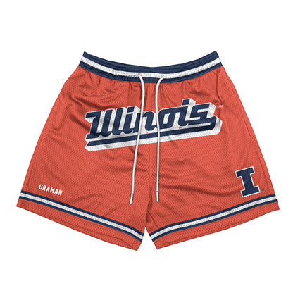 Illinois - NCAA Women's Track & Field : Katharina Graman - Shorts-0
