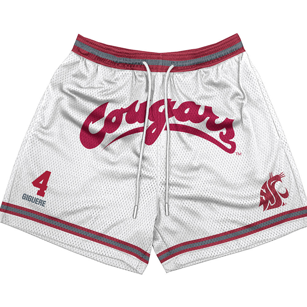 WSU - NCAA Baseball : Alexandre Giguere - Shorts-0