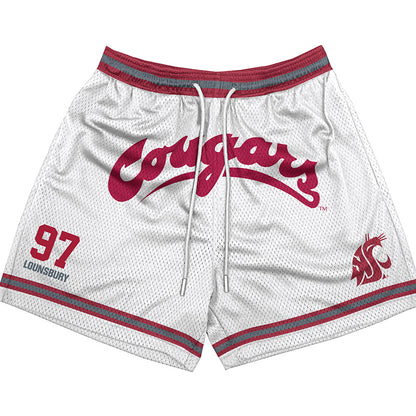 WSU - NCAA Football : Adlai Lounsbury - Shorts-0