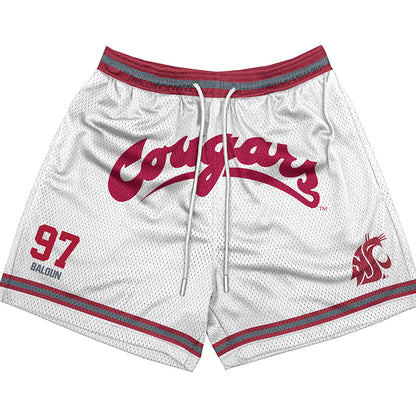 WSU - NCAA Football : Max Baloun - Shorts-0