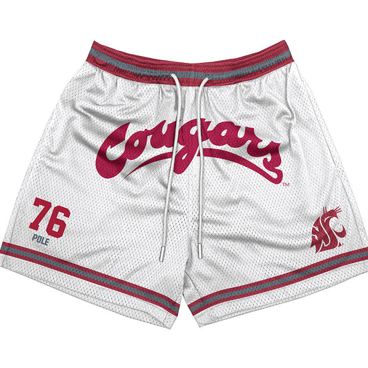 WSU - NCAA Football : Esa Pole - Shorts-0