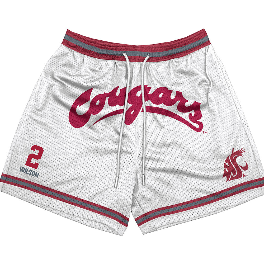 WSU - NCAA Men's Basketball : Marcus Wilson - Shorts-0