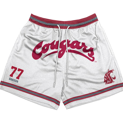 WSU - NCAA Football : Nick Bakken - Shorts-0