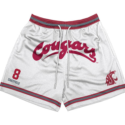 WSU - NCAA Women's Basketball : Kenzie Chatfield - Shorts-0