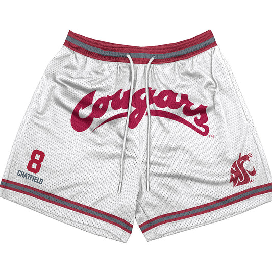 WSU - NCAA Women's Basketball : Kenzie Chatfield - Shorts-0