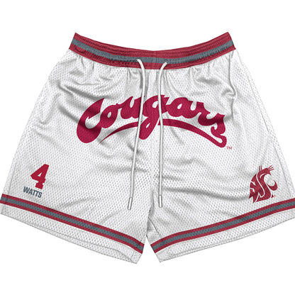 WSU - NCAA Men's Basketball : Lejuan Watts - Shorts-0