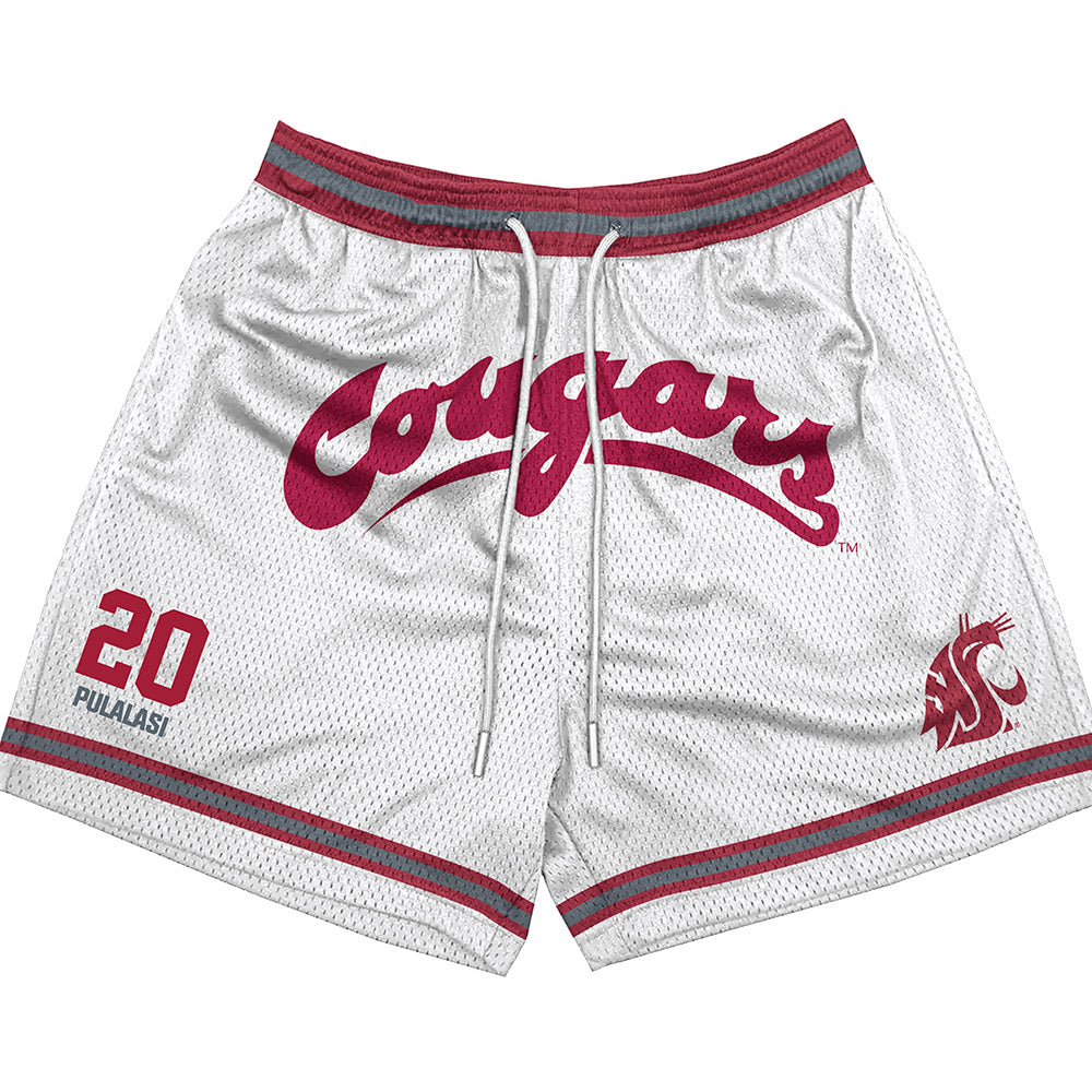 WSU - NCAA Football : Leo Pulalasi - Shorts-0