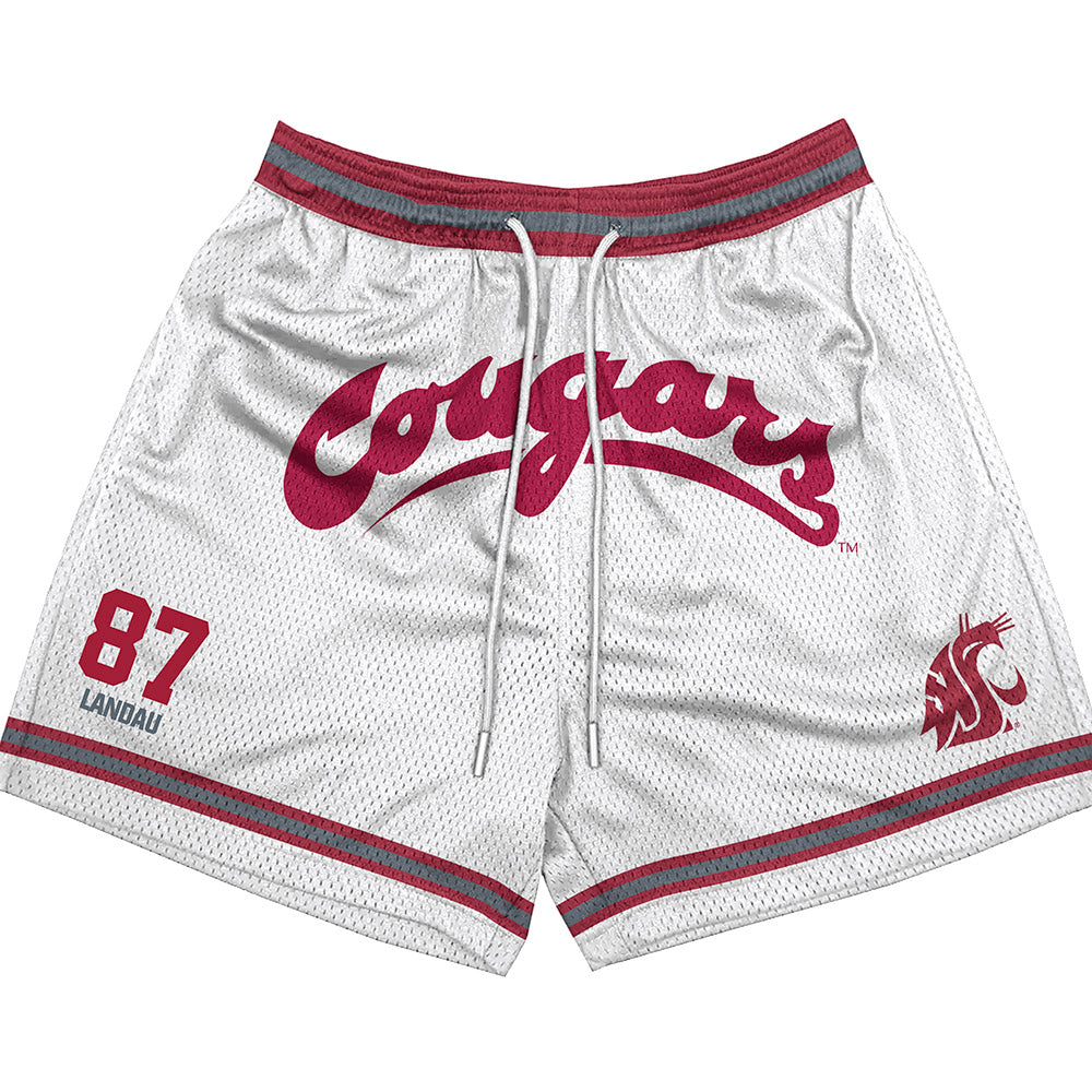 WSU - NCAA Football : Cash Landau - Shorts-0
