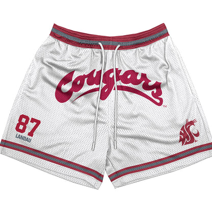 WSU - NCAA Football : Cash Landau - Shorts-0