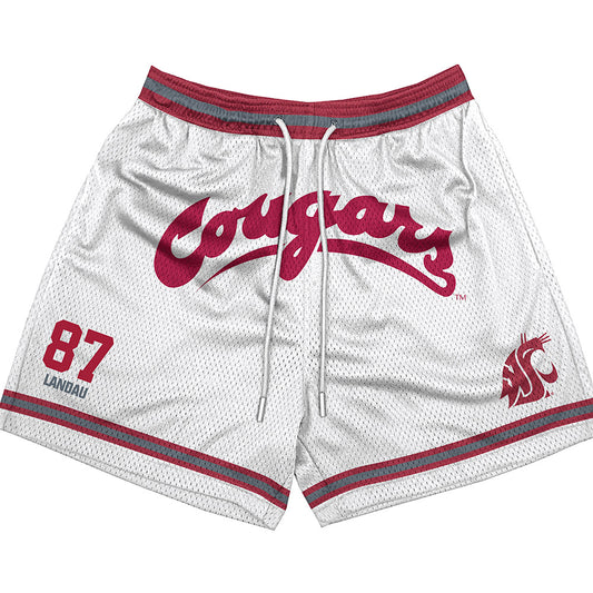 WSU - NCAA Football : Cash Landau - Shorts-0