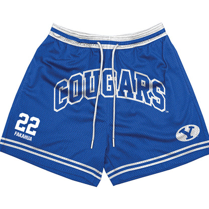 BYU - NCAA Football : Mason Fakahua - Shorts-0