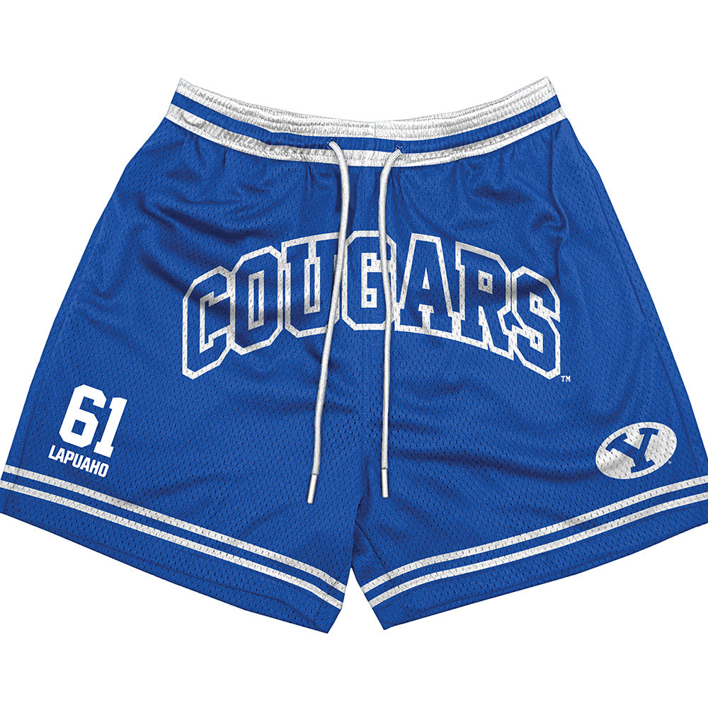 BYU - NCAA Football : Weylin Lapuaho - Shorts-0