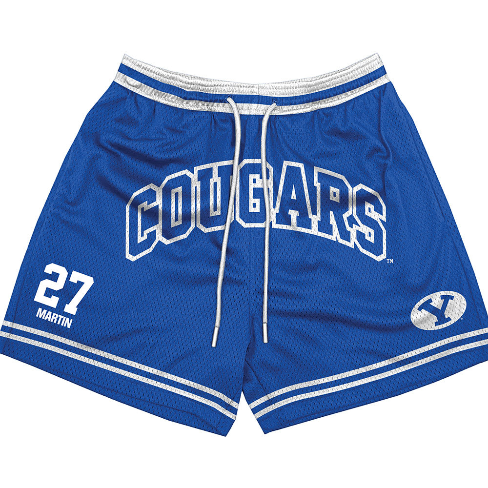 BYU - NCAA Football : Lj Martin - Shorts-0