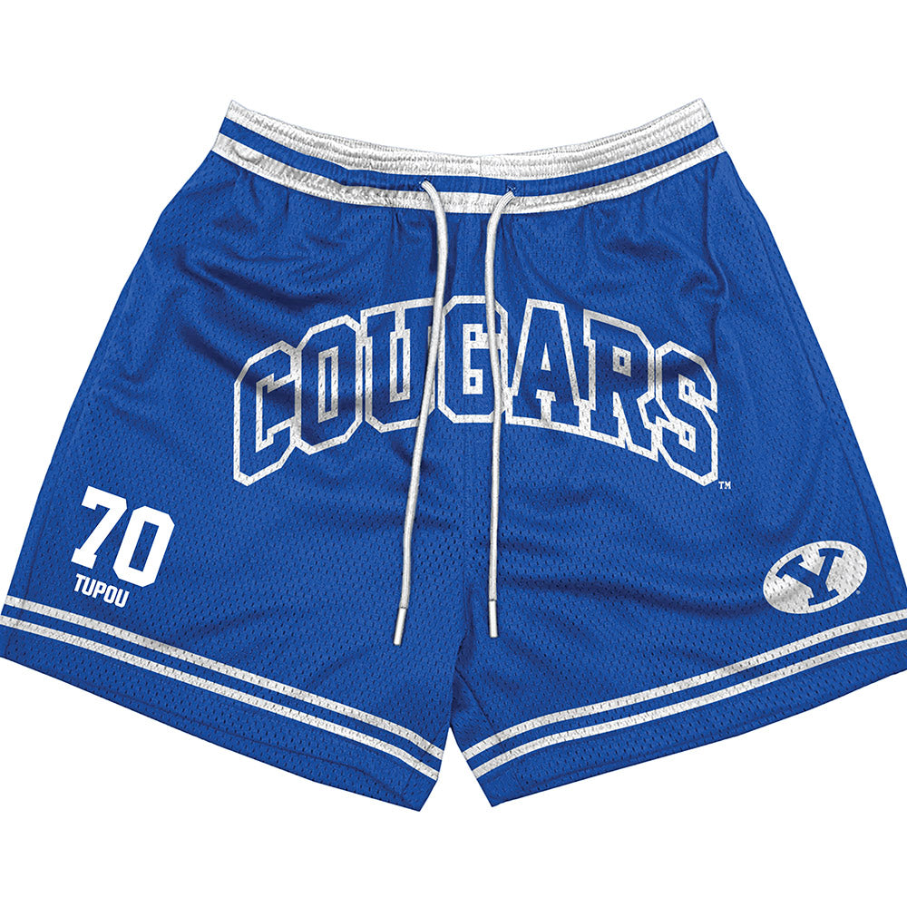 BYU - NCAA Football : Iki Tupou - Shorts-0