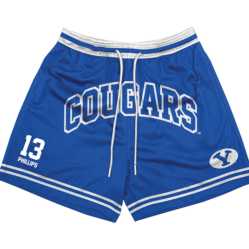 BYU - NCAA Football : Josiah Phillips - Shorts-0