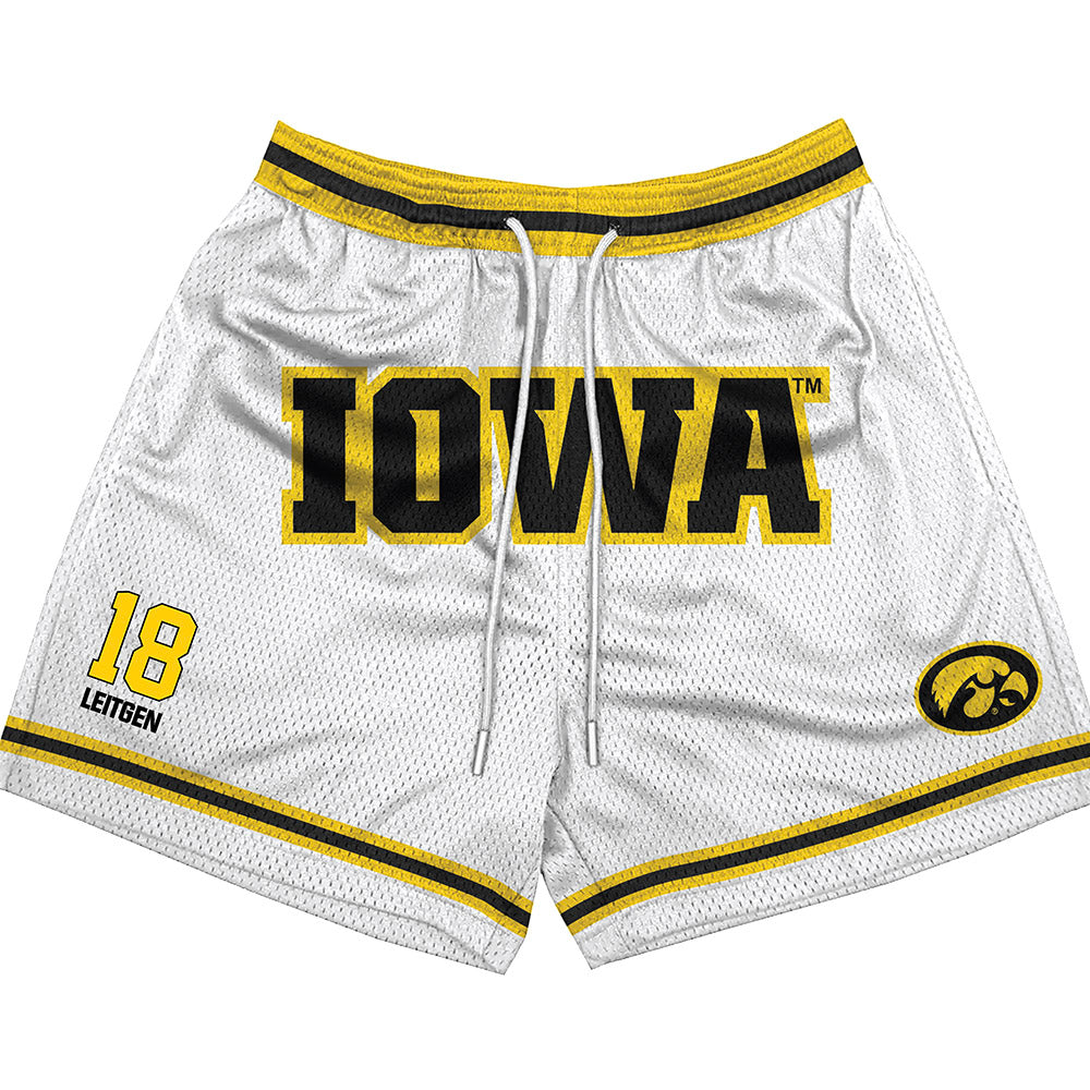 Iowa - NCAA Softball : Mac Leitgen - Shorts-0
