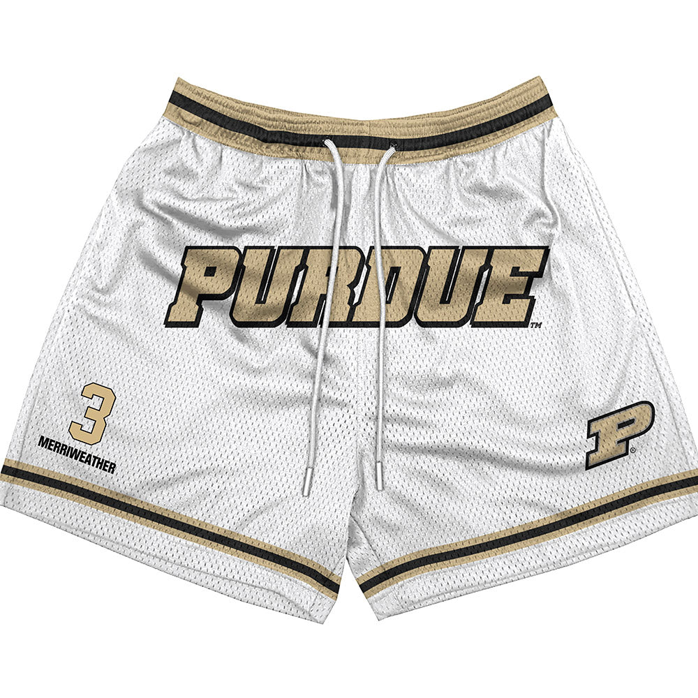 Purdue - NCAA Football : Jaheim Merriweather - Shorts