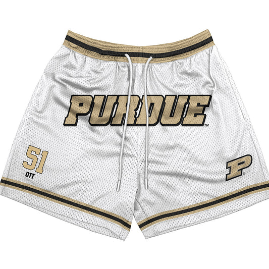 Purdue - NCAA Football : Jaxon Ott - Shorts-0