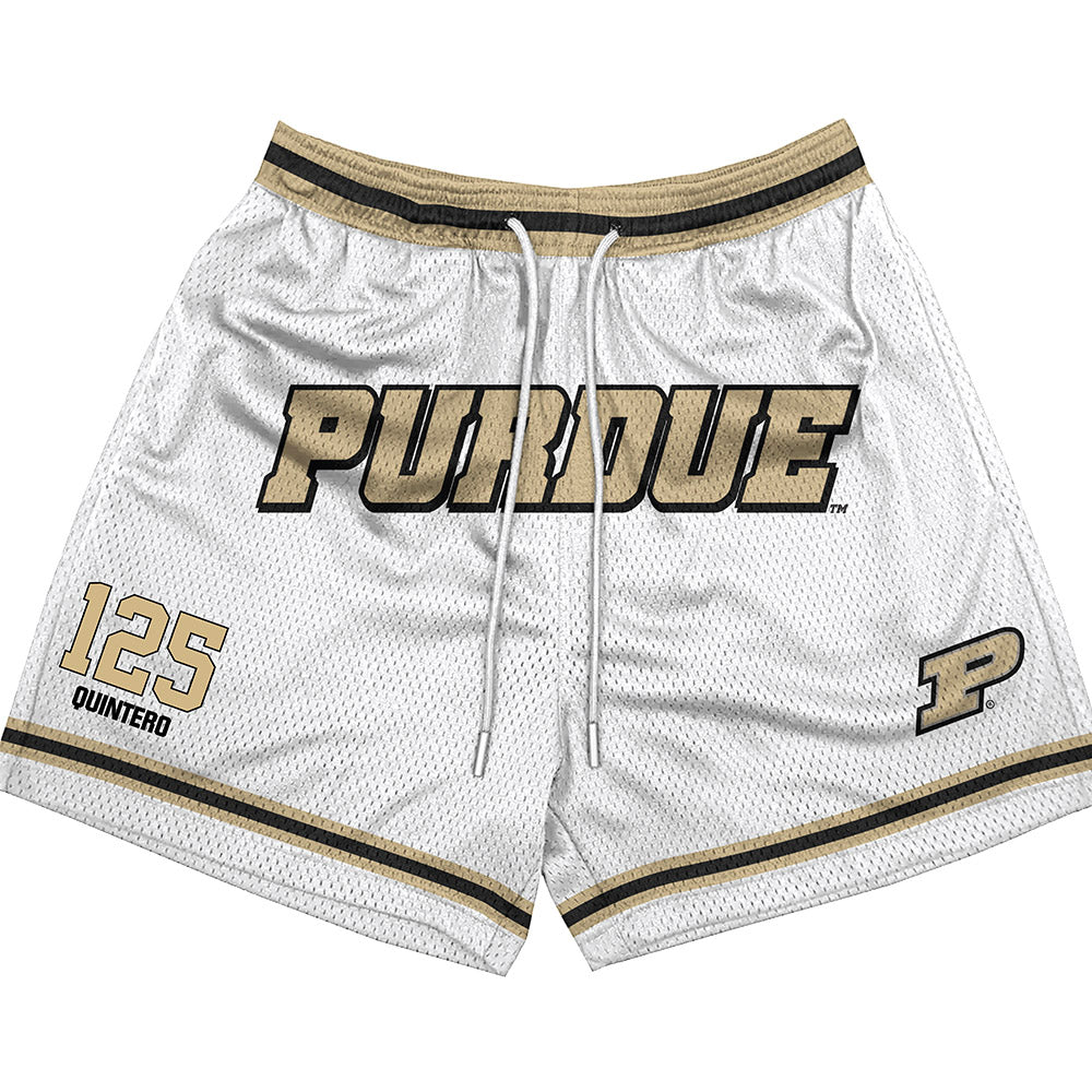 Purdue - NCAA Wrestling : Isaiah Quintero - Shorts-0