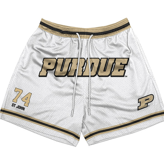 Purdue - NCAA Football : Jalen St John - Shorts-0