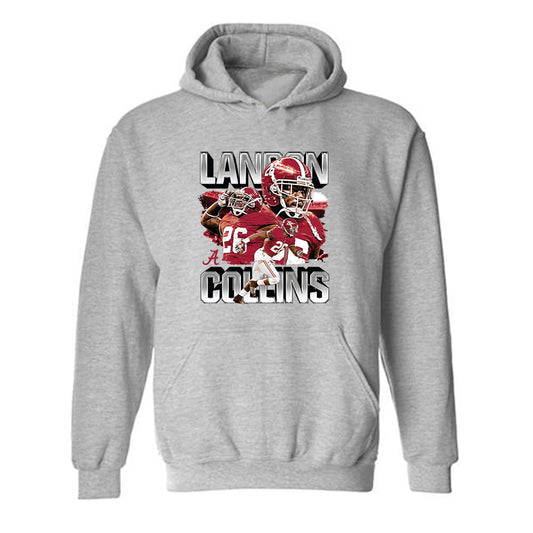 Alabama - Football Alumni : Landon Collins - Player Collage Hooded Sweatshirt