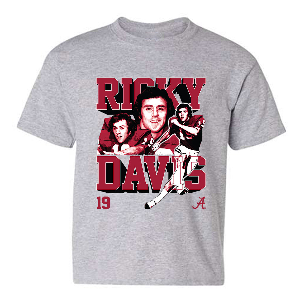 Alabama - Football Alumni : Ricky Davis - Youth T-Shirt