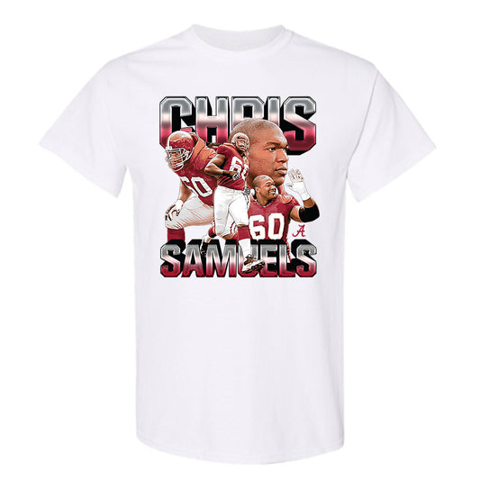 Alabama - Football Alumni : Chris Samuels - Player Collage T-Shirt