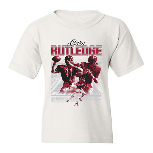 Alabama - Football Alumni : Gary Rutledge - Player Collage Youth T-Shirt