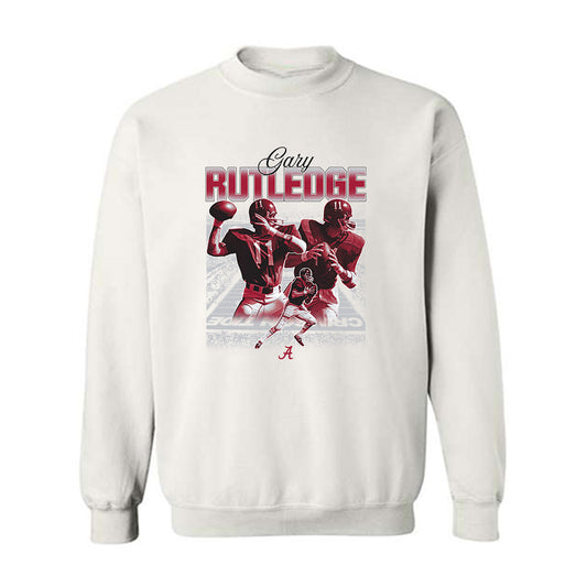 Alabama - Football Alumni : Gary Rutledge - Player Collage Crewneck Sweatshirt