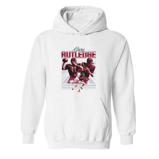 Alabama - Football Alumni : Gary Rutledge - Player Collage Hooded Sweatshirt