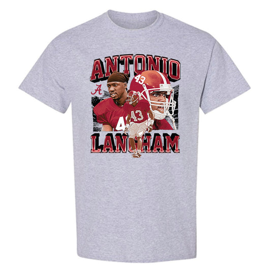 Alabama - Football Alumni : Antonio Langham - Player Collage T-Shirt