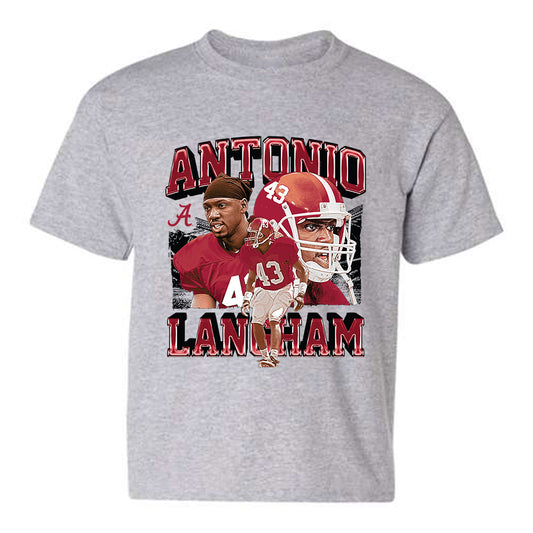 Alabama - Football Alumni : Antonio Langham - Player Collage Youth T-Shirt