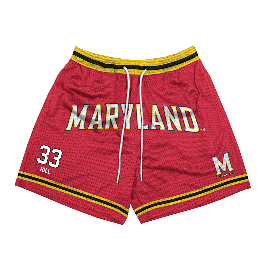 Maryland - NCAA Baseball : Aden Hill - Shorts-0