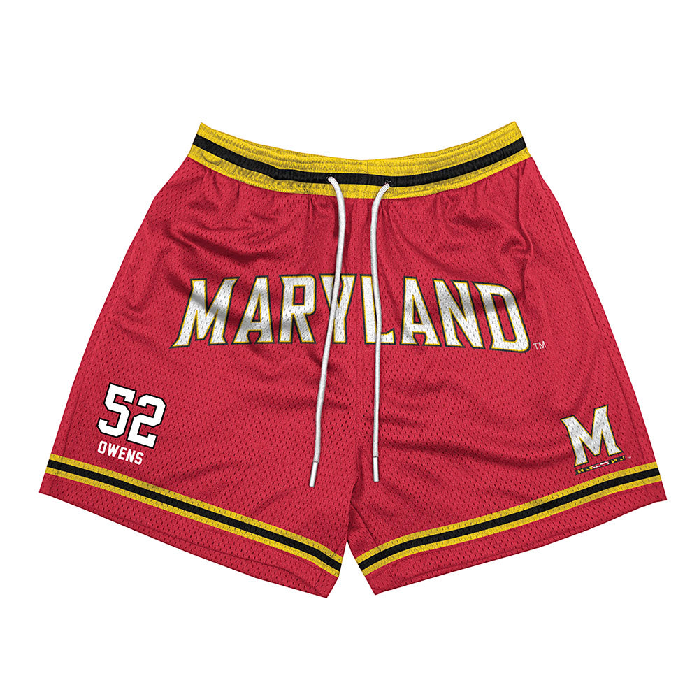 Maryland - NCAA Men's Lacrosse : Trevor Owens - Shorts-0