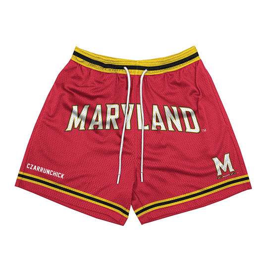 Maryland - NCAA Women's Gymnastics : Alexis Czarrunchick - Shorts-0