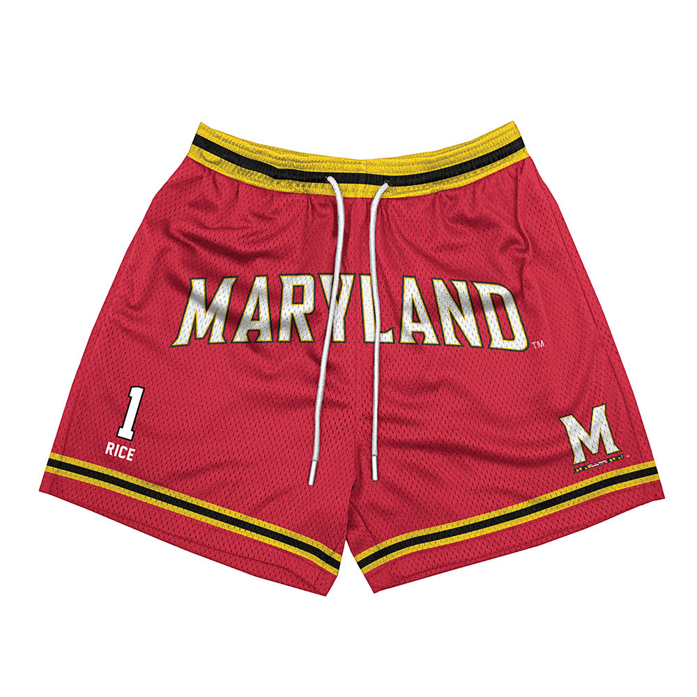 Maryland - NCAA Men's Basketball : Rodney Rice - Shorts-0