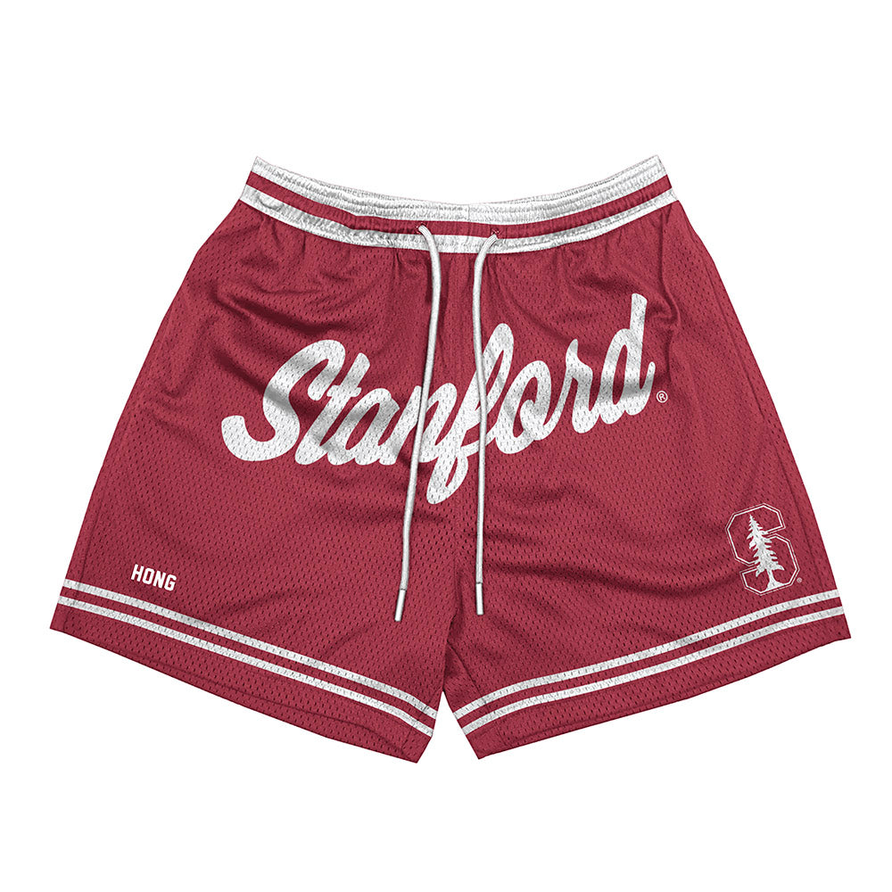 Stanford - NCAA Men's Gymnastics : Xander Hong - Shorts-0