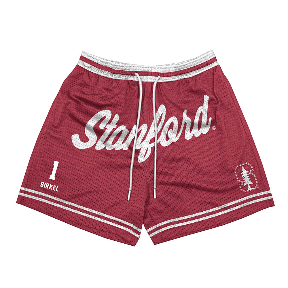 Stanford - NCAA Women's Soccer : Caroline Birkel - Shorts-0