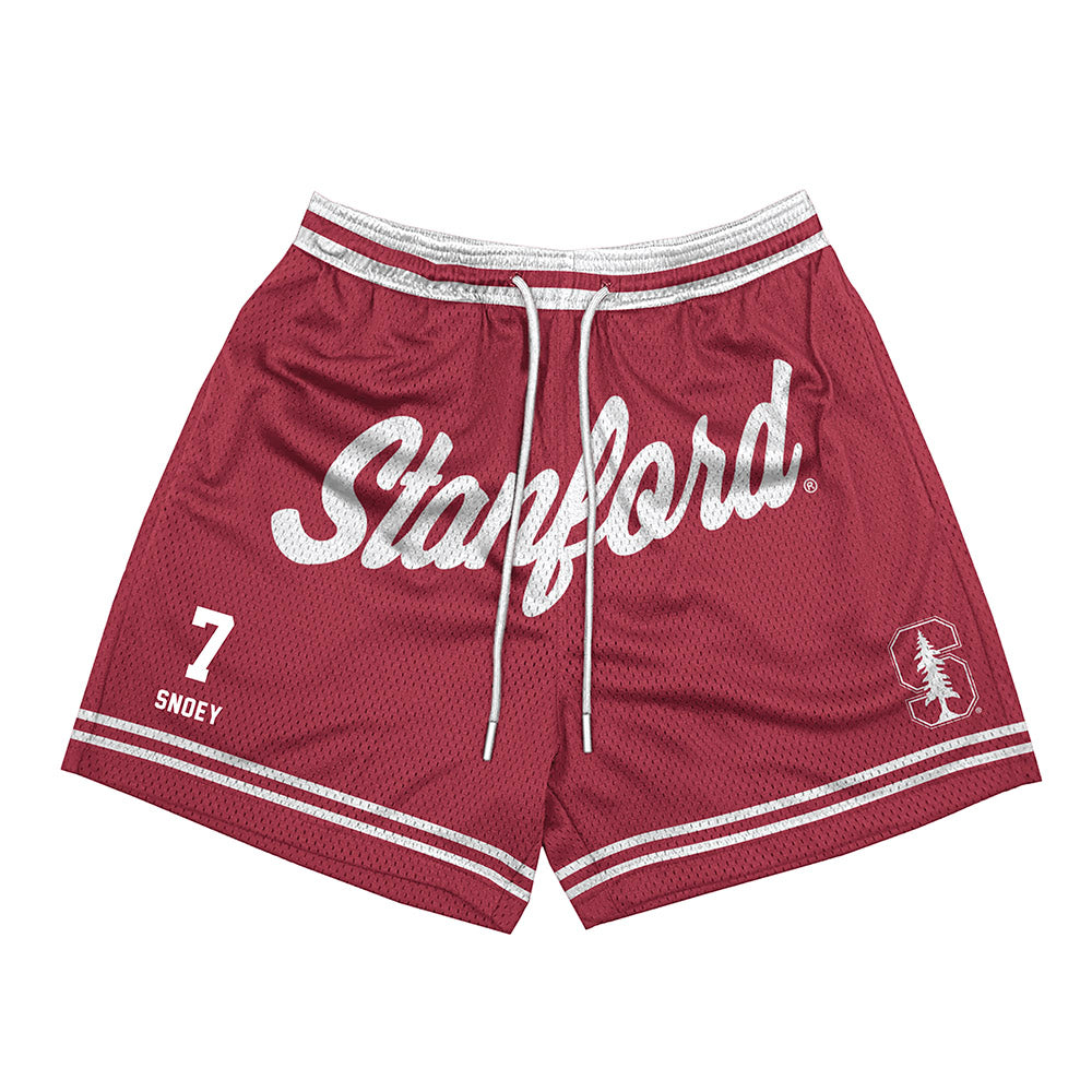 Stanford - NCAA Men's Volleyball : Theo Snoey - Shorts-0