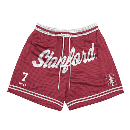 Stanford - NCAA Men's Volleyball : Theo Snoey - Shorts-0