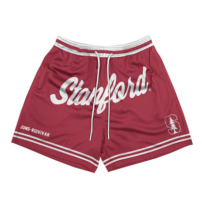 Stanford - NCAA Women's Gymnastics : Levi Jung-Ruivivar - Shorts-0