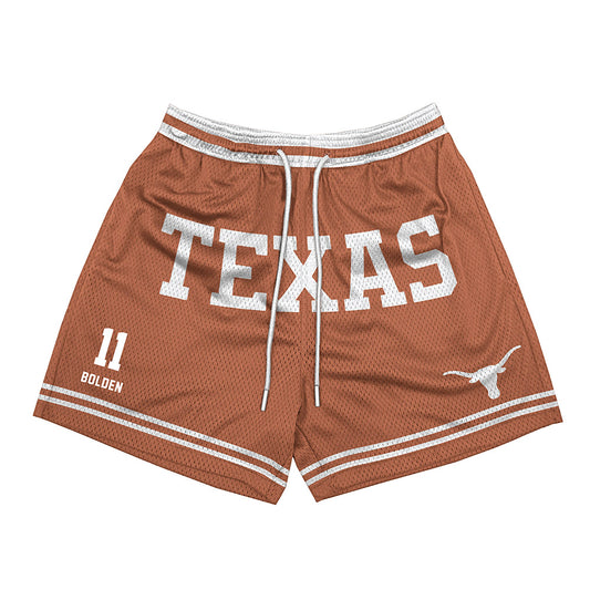 Texas - NCAA Football : Silas Bolden - Orange Shorts