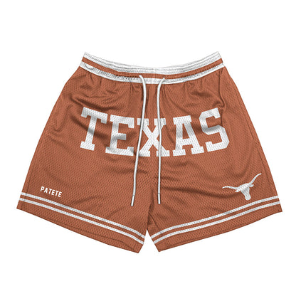Texas - NCAA Men's Track & Field : Logan Patete - Orange Shorts-0