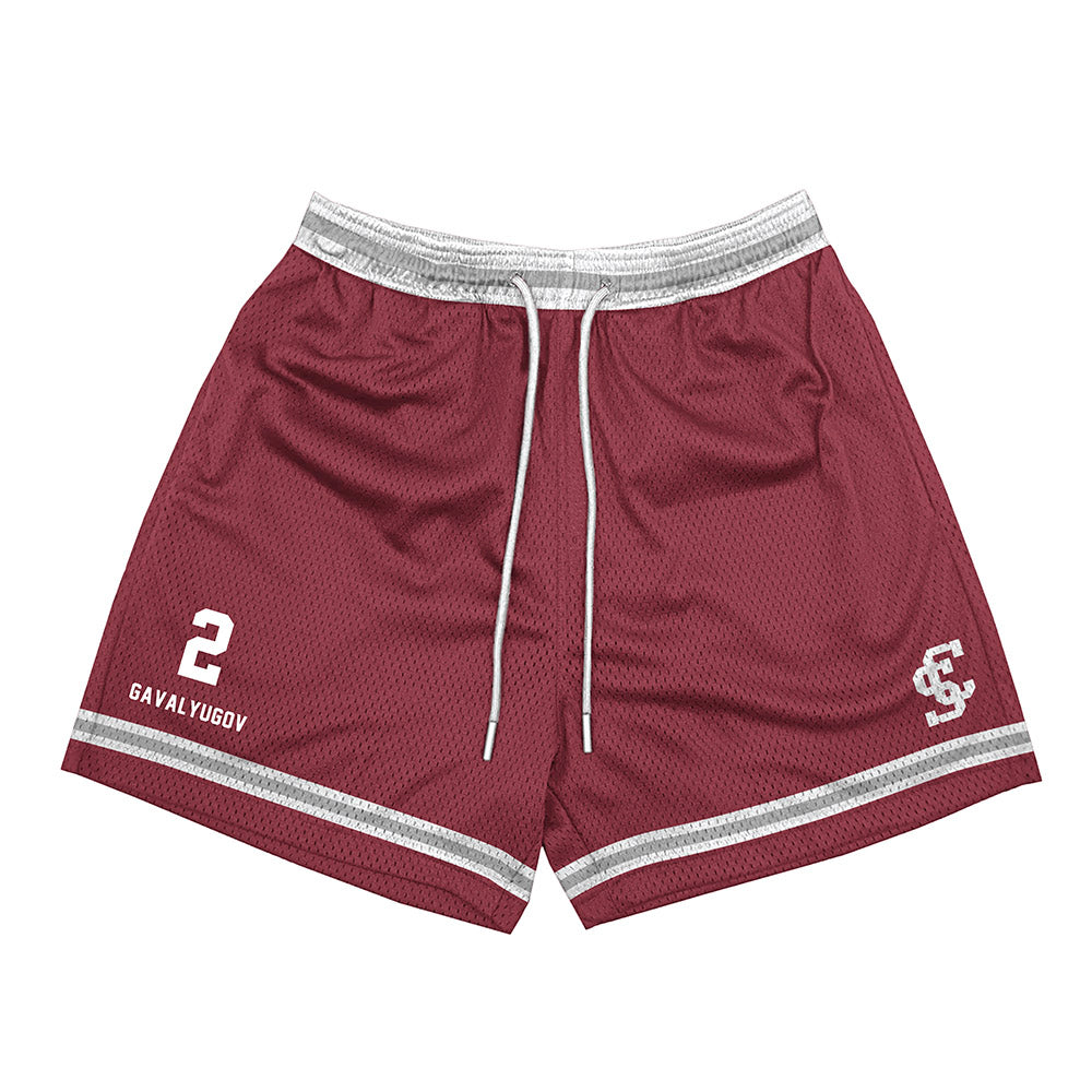 SCU - NCAA Men's Basketball : Aleksandar Gavalyugov - Shorts-0