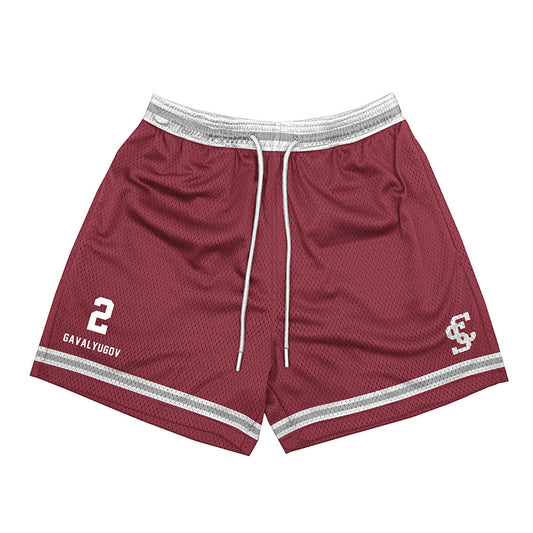 SCU - NCAA Men's Basketball : Aleksandar Gavalyugov - Shorts-0