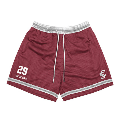 SCU - NCAA Men's Soccer : Yu Yokokawa - Shorts-0