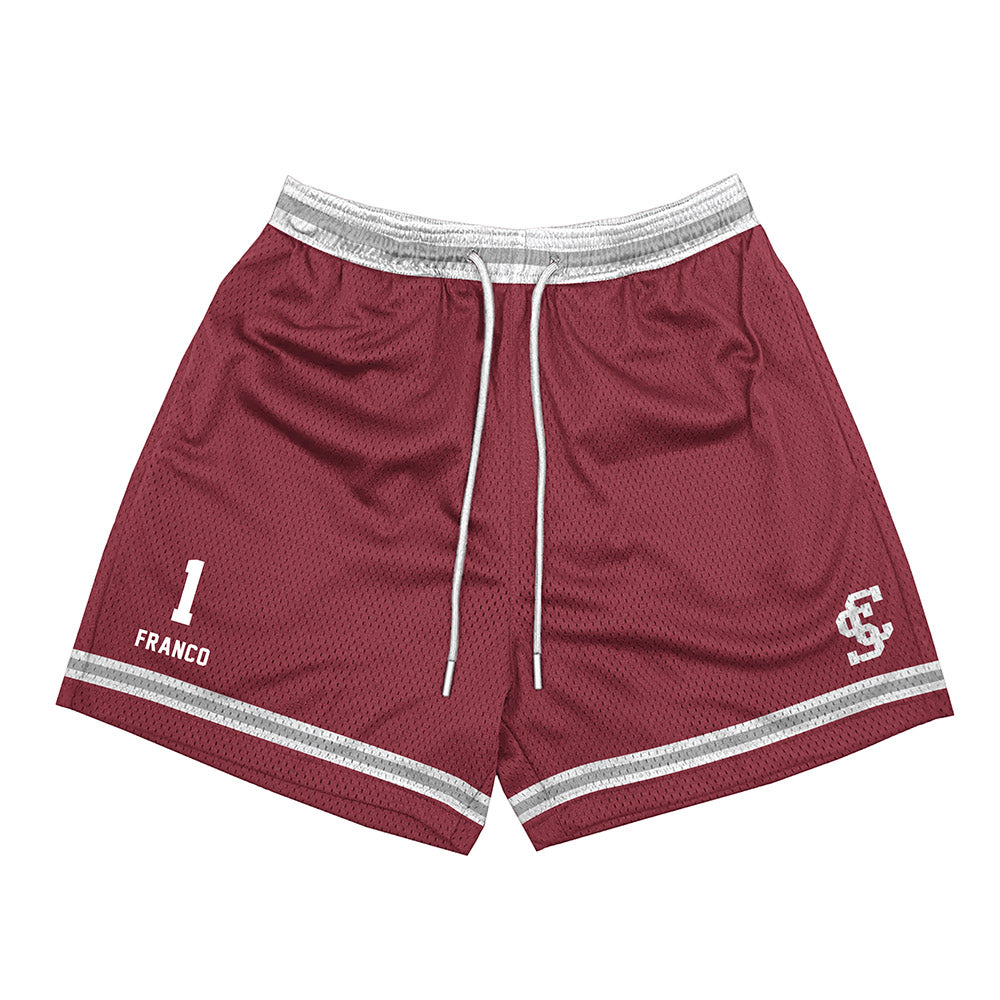 SCU - NCAA Women's Soccer : Amaris Franco - Shorts-0