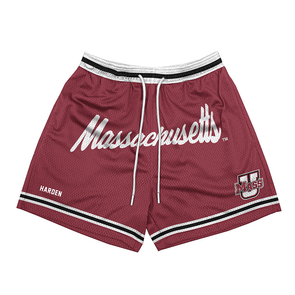 UMass - NCAA Men's Track & Field : Michael Harden - Shorts