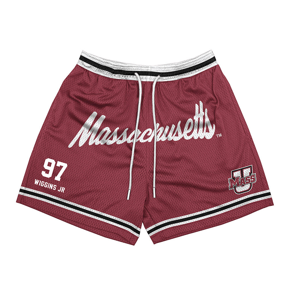 UMass - NCAA Football : Jermaine Wiggins Jr - Shorts