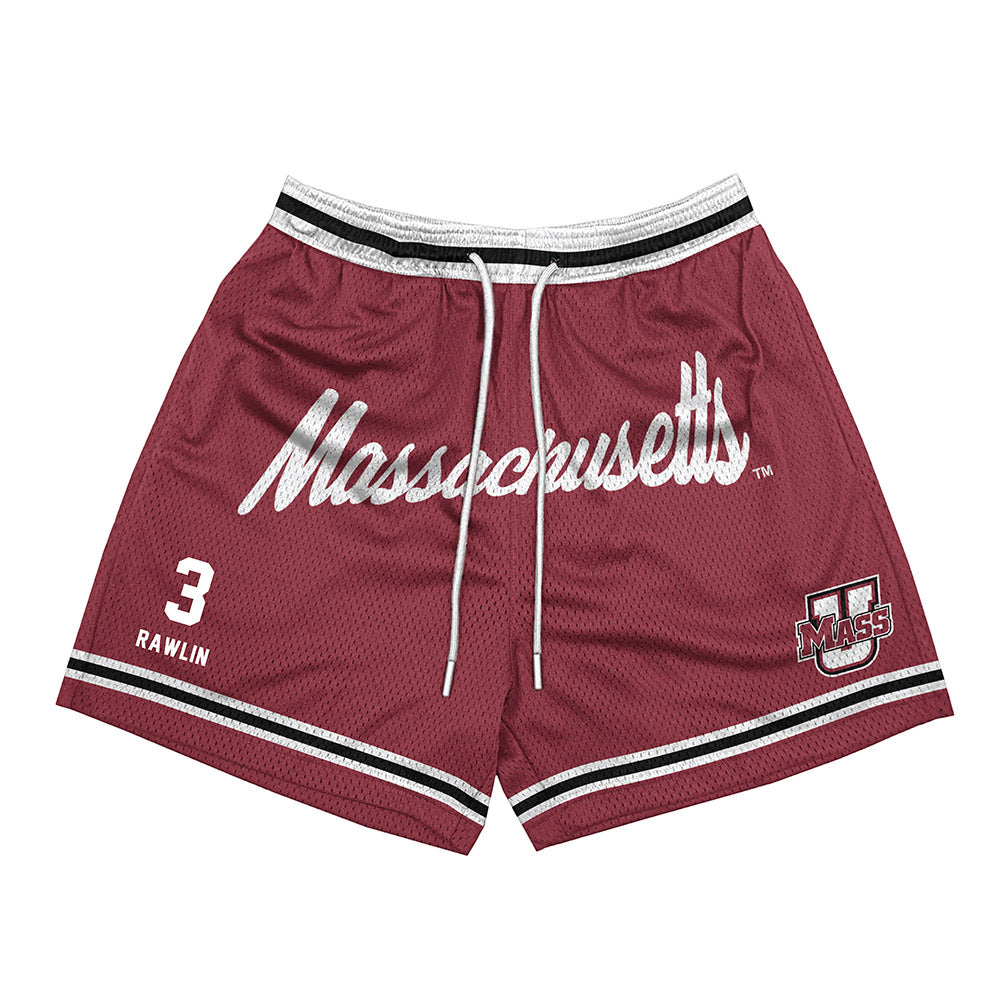 UMass - NCAA Women's Soccer : Piersen Rawlin - Shorts-0